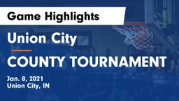 Union City  vs COUNTY TOURNAMENT Game Highlights - Jan. 8, 2021