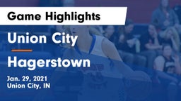Union City  vs Hagerstown  Game Highlights - Jan. 29, 2021