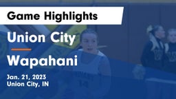 Union City  vs Wapahani  Game Highlights - Jan. 21, 2023