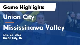 Union City  vs Mississinawa Valley  Game Highlights - Jan. 24, 2023