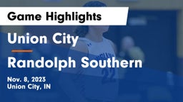 Union City  vs Randolph Southern  Game Highlights - Nov. 8, 2023