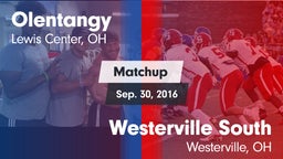 Matchup: Olentangy High vs. Westerville South  2016
