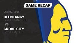 Recap: Olentangy  vs. Grove City  2016
