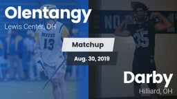 Matchup: Olentangy High vs. Darby  2019