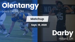 Matchup: Olentangy High vs. Darby  2020