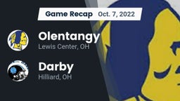 Recap: Olentangy  vs. Darby  2022