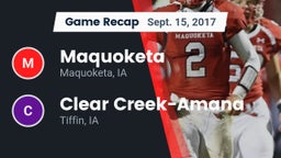 Recap: Maquoketa  vs. Clear Creek-Amana 2017