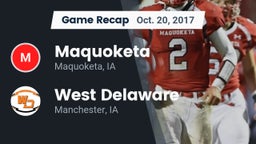 Recap: Maquoketa  vs. West Delaware  2017