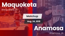 Matchup: Maquoketa High vs. Anamosa  2018