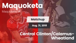 Matchup: Maquoketa High vs. Central Clinton/Calamus-Wheatland 2018