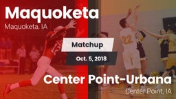 Matchup: Maquoketa High vs. Center Point-Urbana  2018