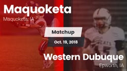 Matchup: Maquoketa High vs. Western Dubuque  2018