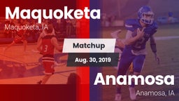 Matchup: Maquoketa High vs. Anamosa  2019