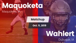 Matchup: Maquoketa High vs. Wahlert  2019