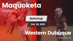 Matchup: Maquoketa High vs. Western Dubuque  2019