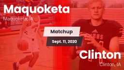 Matchup: Maquoketa High vs. Clinton  2020