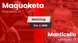 Matchup: Maquoketa High vs. Monticello  2020
