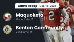 Recap: Maquoketa  vs. Benton Community 2021