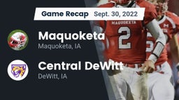 Recap: Maquoketa  vs. Central DeWitt  2022