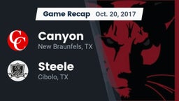 Recap: Canyon  vs. Steele  2017