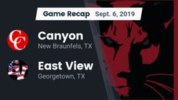 Recap: Canyon  vs. East View  2019