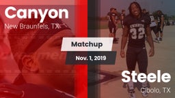 Matchup: Canyon  vs. Steele  2019