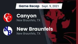 Recap: Canyon  vs. New Braunfels  2021