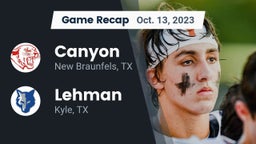 Recap: Canyon  vs. Lehman  2023