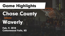 Chase County  vs Waverly  Game Highlights - Feb. 9, 2018