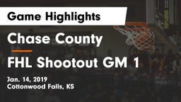 Chase County  vs FHL Shootout GM 1 Game Highlights - Jan. 14, 2019