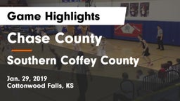 Chase County  vs Southern Coffey County Game Highlights - Jan. 29, 2019