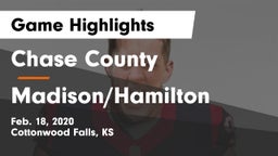 Chase County  vs Madison/Hamilton  Game Highlights - Feb. 18, 2020