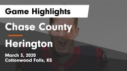 Chase County  vs Herington  Game Highlights - March 3, 2020