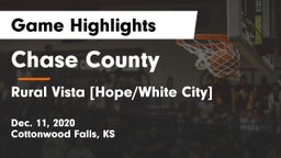 Chase County  vs Rural Vista [Hope/White City]  Game Highlights - Dec. 11, 2020