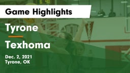Tyrone  vs Texhoma  Game Highlights - Dec. 2, 2021