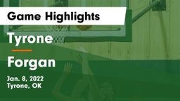 Tyrone  vs Forgan  Game Highlights - Jan. 8, 2022