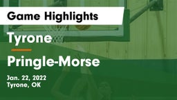 Tyrone  vs Pringle-Morse Game Highlights - Jan. 22, 2022