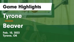 Tyrone  vs Beaver  Game Highlights - Feb. 10, 2022