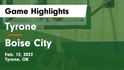 Tyrone  vs Boise City  Game Highlights - Feb. 12, 2022