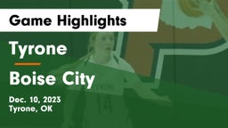 Tyrone  vs Boise City  Game Highlights - Dec. 10, 2023