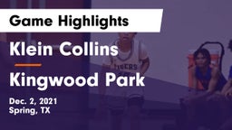 Klein Collins  vs Kingwood Park  Game Highlights - Dec. 2, 2021