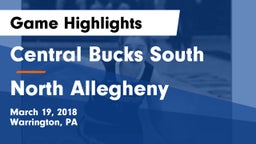 Central Bucks South  vs North Allegheny  Game Highlights - March 19, 2018