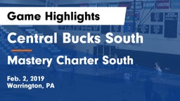 Central Bucks South  vs Mastery Charter South Game Highlights - Feb. 2, 2019