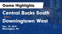 Central Bucks South  vs Downingtown West  Game Highlights - Dec. 10, 2019
