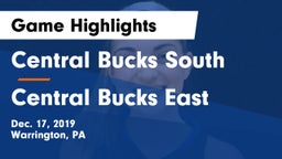 Central Bucks South  vs Central Bucks East  Game Highlights - Dec. 17, 2019