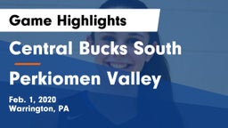 Central Bucks South  vs Perkiomen Valley  Game Highlights - Feb. 1, 2020