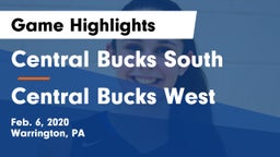 Central Bucks South  vs Central Bucks West  Game Highlights - Feb. 6, 2020