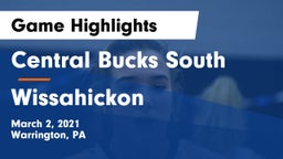 Central Bucks South  vs Wissahickon  Game Highlights - March 2, 2021