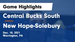 Central Bucks South  vs New Hope-Solebury  Game Highlights - Dec. 10, 2021