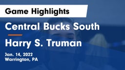 Central Bucks South  vs Harry S. Truman Game Highlights - Jan. 14, 2022